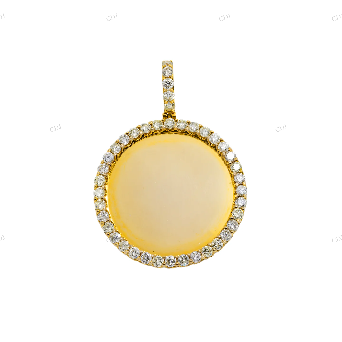 3.40 CTW Iced Out Moissanite Memory Pendant hip hop jewelry CustomDiamJewel