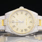 Luxury Two Tone Automatic Movement Customized Moissanite Watch customdiamjewel
