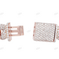 925 Silver Moissanite Iced Out Infinity Link Bracelet hip hop jewelry customdiamjewel