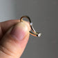 Minimalist Lab Grown Diamond Curve Band