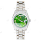Green Dial Rolex Iced Out VVS Diamond Watch customdiamjewel