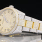 Luxury Moissanite Diamond Watch For Men Automatic Wrist Watch customdiamjewel
