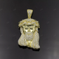 Hip Hop Moissanite Sterling Silver Jesus Pendant hip hop jewelry CustomDiamJewel