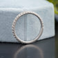 Classic Round Moissanite Diamond Band