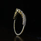 Vintage Chevron Natural Diamond Tiara Band  customdiamjewel   