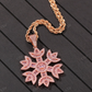 Iced Out Popular Snow Flower Hip Hop Pendant Snowflake Pendant hip hop jewelry CustomDiamJewel