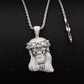 Hip Hop Moissanite Sterling Silver Jesus Pendant hip hop jewelry CustomDiamJewel