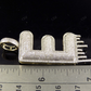 2" 2 CTW 10K Solid Gold Natural Diamond Letter 'E' Initial Drip Pendant CustomDiamJewel