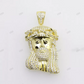 Hip Hop Moissanite Sterling Silver Jesus Pendant hip hop jewelry CustomDiamJewel