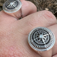 Navigational North Star Compass Ring  customdiamjewel   