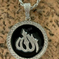 925 Silver Mens Islamic Pendant  customdiamjewel   