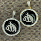 925 Silver Mens Islamic Pendant  customdiamjewel   
