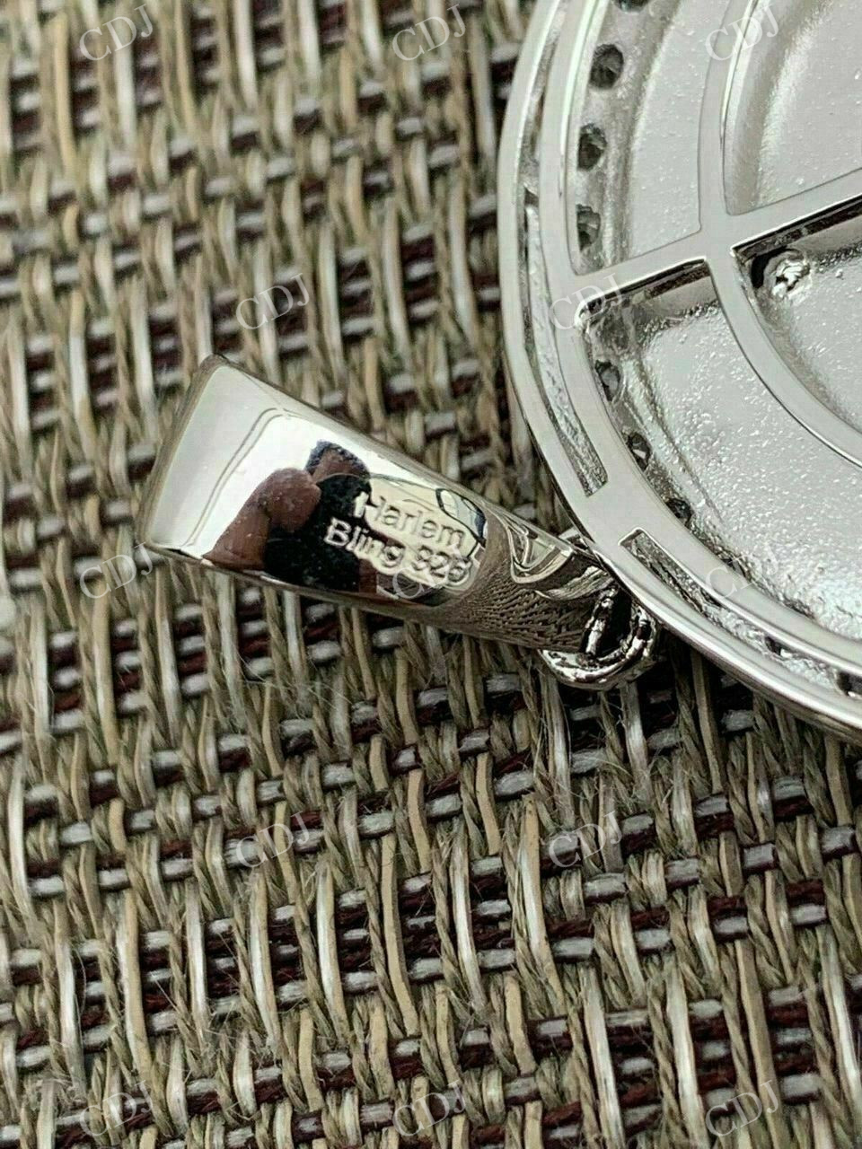 925 Silver Mens Islamic Pendant  customdiamjewel   