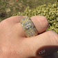 Baguette Cut Iced Out Hip Hop Ring  customdiamjewel   
