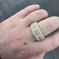 Baguette Cut Iced Out Hip Hop Ring  customdiamjewel   