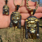 925 Silver Iced Jesus Piece Hip Hop Pendant  customdiamjewel   
