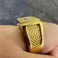 Iced Out Crown Style Hip Hop Diamond Ring  customdiamjewel   