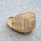 Custom S925 Silver Moissanite Hip Hop Ring hip hop jewelry customdiamjewel