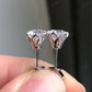 Round Cut Lab Grown Diamond Stud Earrings