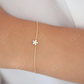 0.18CTW Moissanite Round Flower Design Bracelet  customdiamjewel   