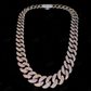 10mm Moissanite Diamond 925 silver Gold Plated Cuban Link Chain  customdiamjewel   