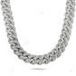 Natural Diamond Pave Cuban Necklace hip hop jewelry CustomDiamJewel