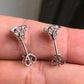 Round Cut Lab Grown Diamond Stud Earrings