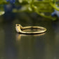 Lab-Grown Diamond V-Shaped Band