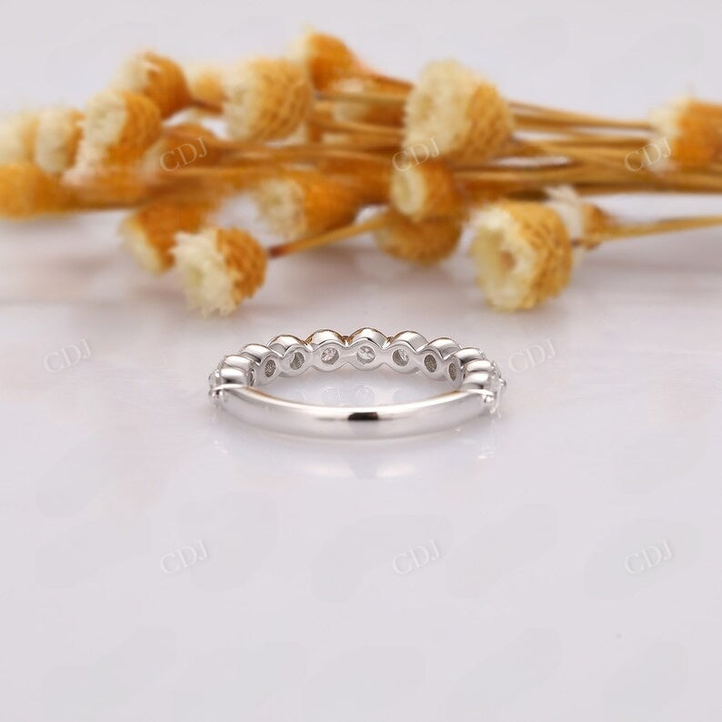 0.90CTW Lab Grown Diamond Wedding Band For Women  customdiamjewel   