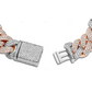 14K Gold Plated Miami Cuban Link Chain Bracelet CustomDiamJewel