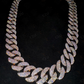10mm Moissanite Diamond 925 silver Gold Plated Cuban Link Chain  customdiamjewel   