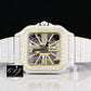 41MM Cartier Skeleton Two Tone Moissanite Watch customdiamjewel