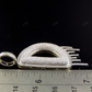 2" 1.25 CTW Diamond Letter 'D' 18K Solid Gold Initial Drip Pendant CustomDiamJewel