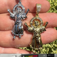 14K Gold Atocha Baby Jesus Pendant  customdiamjewel   