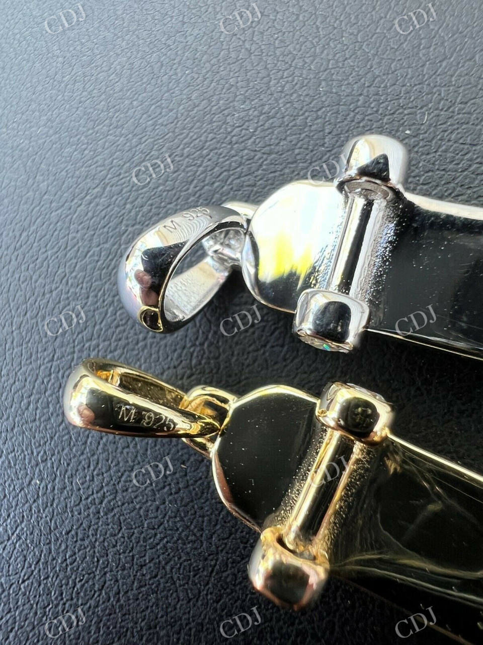 14K Yellow Gold Skateboard Pendant  customdiamjewel   