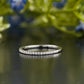 Round Lab-Grown Diamond Pavé Band