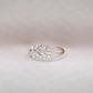 0.80CTW Round Lab Grown Diamond Cluster Wedding Band  customdiamjewel   