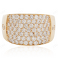 Solid Yellow Gold Iced Out Hip Hop Lab Grown Diamond Ring hip hop jewelry CustomDiamJewel