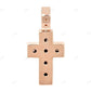 2 Inch Emerald Cut Lab Grown Diamond Gold Cluster Cross Pendant Hip Hop Pendent CustomDiamJewel