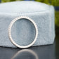 Round Lab-Grown Diamond Pavé Band