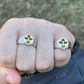 Jesus On Cross Ring 14k Gold & Enamel Finish For Mens  customdiamjewel   