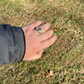 Jesus On Cross Ring 14k Gold & Enamel Finish For Mens  customdiamjewel   