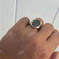 Black Onyx Mens Large Ring  customdiamjewel   
