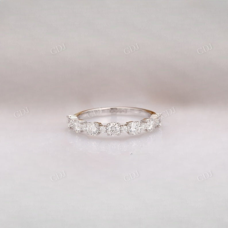 0.75CTW Stackable Natural Diamond Mathcing Wedding Band Wedding Band customdiamjewel   