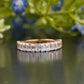 Emerald Lab-Grown Diamond Band Ring