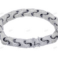 Hip Hop Style VVS Moissanite Chevron Link Bracelet hip hop jewelry customdiamjewel