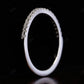 0.60CTW Round Lab Grown Diamond Curved Stacking Wedding Band  customdiamjewel   