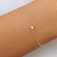 0.06CTW Moissanite Tiny Star Diamond Bracelet  customdiamjewel   