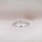 0.75CTW Lab Grown Diamond Half Eternity Wedding Band  customdiamjewel   