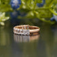 Emerald Lab-Grown Diamond Band Ring